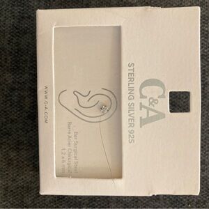 C&A Sterling Silver 925 Cartilage Earring